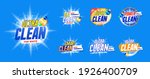 laundry detergent template set... | Shutterstock .eps vector #1926400709