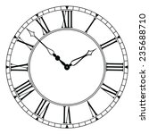 Elegant Roman Numeral Clock....