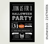 Invitation Halloween.vector...