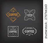 coffee menu logo template... | Shutterstock .eps vector #270766163