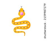 magic snake icon. cartoon... | Shutterstock .eps vector #2159987279