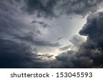 Dramatic Cloudscape Area for Background