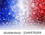 Patriotic red white and blue glitter sparkle confetti background for party invite, July 4th 14 firework, memorial flag pattern, USA fourth 4 sale, election politics elect president vote or labor day