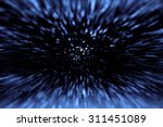 Abstract science fiction outer...