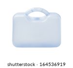 plastic storage container on... | Shutterstock . vector #164536919