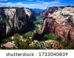 Zion Canyon And Angel Landing...