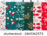 christmas handmade colorful... | Shutterstock . vector #1865362573