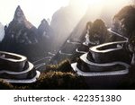 The Winding Road Of Tianmen...
