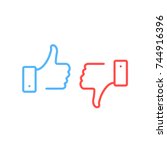 Thumbs Up And Thumbs Down Icons....
