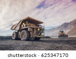 Haul Truck In A Coppermine.