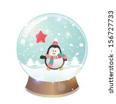 Photo of Penguin snow globe | Free christmas images