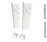 flag blank expo banner stand.... | Shutterstock . vector #524569810
