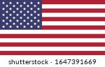 american flag. original colors... | Shutterstock .eps vector #1647391669