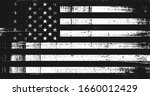 grunge usa flag. original... | Shutterstock .eps vector #1660012429