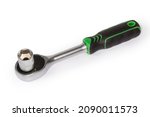Ratchet wrench with rubberized...