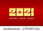 happy chinese new year 2021... | Shutterstock .eps vector #1797007120