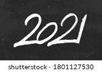 2021 happy new year of the ox.... | Shutterstock .eps vector #1801127530