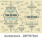 set of banners and design... | Shutterstock .eps vector #289787363