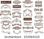 mega pack of banners | Shutterstock .eps vector #322064123