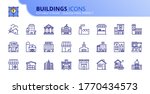 Outline Icons About Buildings....