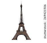 Eiffel Tower  Paris. France....