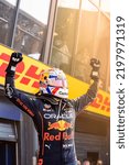 Small photo of ZANDVOORT, THE NETHERLANDS - September 4, 2022: Max verstappen of Red Bull Racing wins the the Formula 1 Dutch Grand Prix