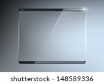 transparent touch screen | Shutterstock .eps vector #148589336