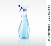 Plastic Spray Bottle With...