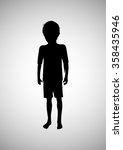 Homeless Boy Silhouette Picture 