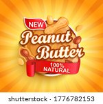 Organic Peanut Butter Label ...
