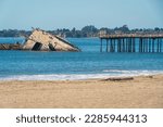 Sea Cliff State Beach in Aptos, California