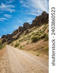 Small photo of Dirt Road at Succor Creek State Natural Area, Oregon