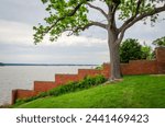 Small photo of Westover Plantation, historic colonial tidewater plantation located on the north bank of the James River in Charles City County, Virginia, USA