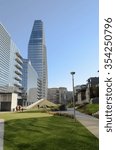 Small photo of MILAN, JANUARY 25 2015: Diamond tower in Porta Nuova district is a high-rise in Milan Centro Direzionale designed by Kohn Pederson Fox