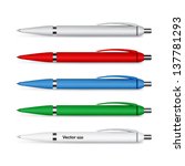 Vector Corporate Pen Design