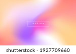 pastel abstract gradient... | Shutterstock .eps vector #1927709660