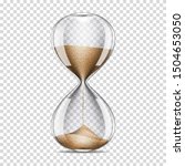 Realistic Transparent Hourglass ...