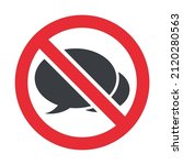 no comments icon or chat... | Shutterstock .eps vector #2120280563