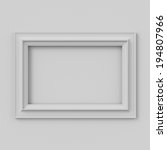blank horizontal square picture ... | Shutterstock . vector #194807966