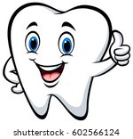 Tooth Cartoon Illustration Cute Free Stock Photo - Public Domain Pictures