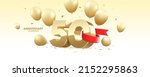 50th year anniversary... | Shutterstock .eps vector #2152295863