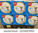 Small photo of Plymouth, Minnesota - October 14, 2022: Display of Grreat Choice brand puppy and dog pee pads for sale at a Petsmart store