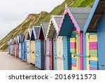 Pretty Beach Huts On Sheringham ...
