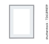 photo frame on a white... | Shutterstock .eps vector #726189859