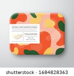 tangerine bath cosmetics... | Shutterstock .eps vector #1684828363