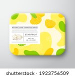 fruits bath cosmetics box.... | Shutterstock .eps vector #1923756509