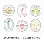 vegetables and mushrooms frame... | Shutterstock .eps vector #1928569799