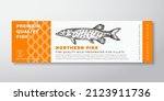 premium quality northern pike... | Shutterstock .eps vector #2123911736