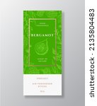 bergamot home fragrance... | Shutterstock .eps vector #2135804483