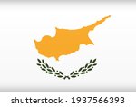 Vector Flag Of Cyprus. Color...